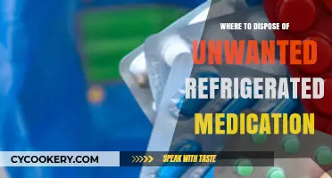 Safe Disposal Guide: Unwanted Refrigerated Medication Options and Locations