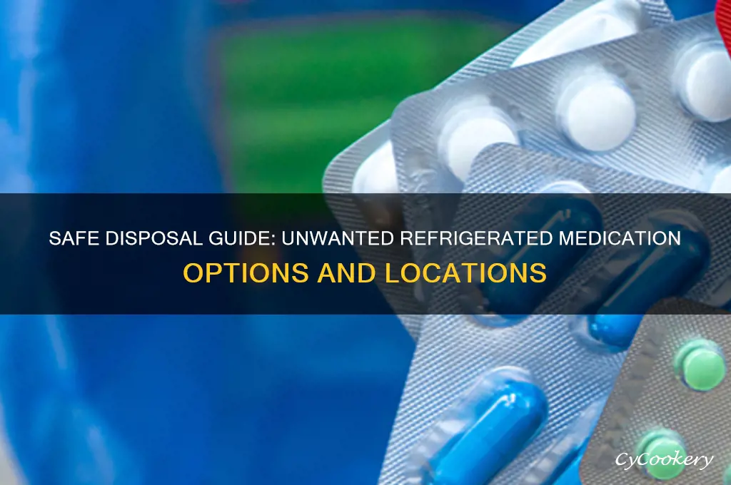 where to dispose of unwanted refrigerated medication