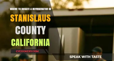 Where to Donate a Refrigerator in Stanislaus County, California