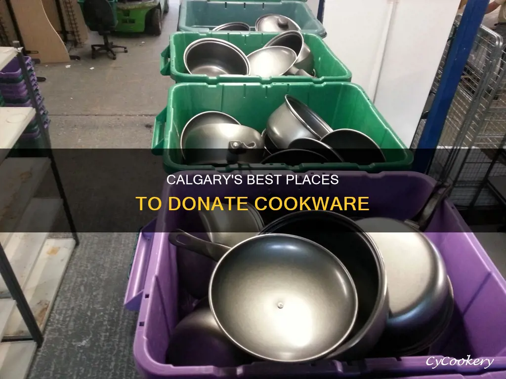 where to donate pots and pans calgary