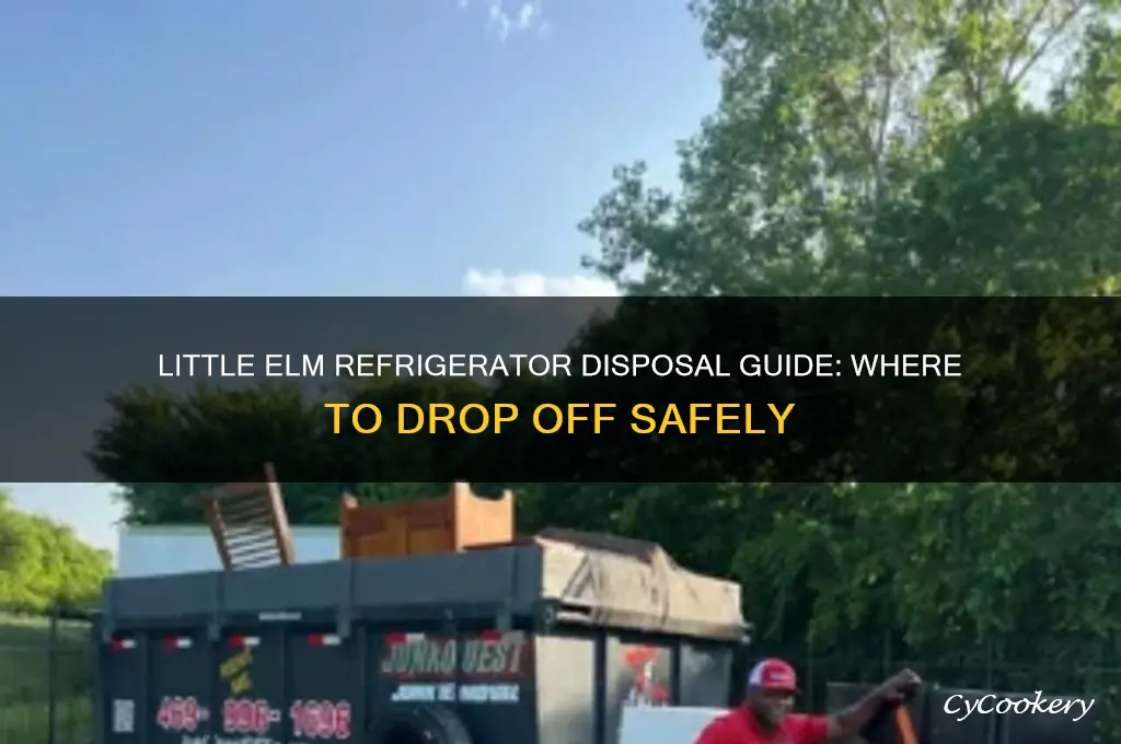 where to drop refrigerators in little elm