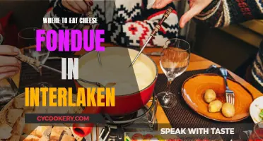 Cheese Fondue in Interlaken: Best Restaurants for a Taste