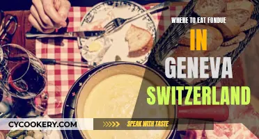 Geneva's Best Fondue: A Foodie's Guide to Switzerland's Delight