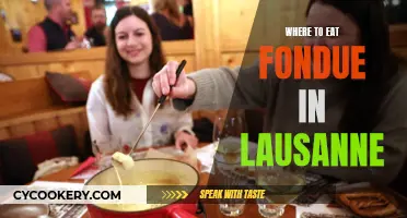 Lausanne's Best Fondue: A Foodie's Guide to Indulgence