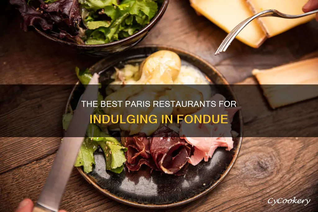 where to eat fondue in paris