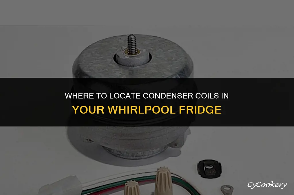 where to find condensor coils in whirlpool refrigerator