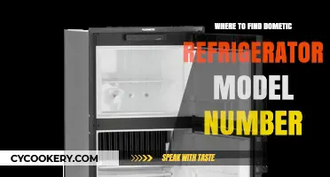 Locate Your Dometic Refrigerator Model Number: A Quick Guide