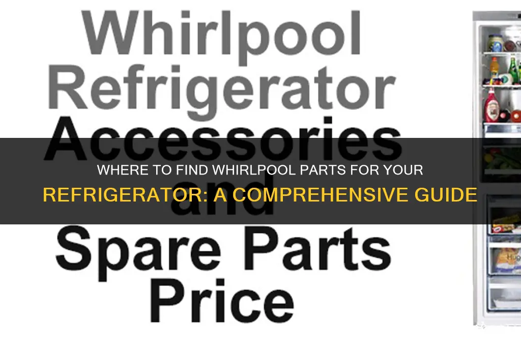 where to find hirlpool parts for a refrigerator