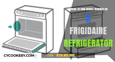 Locating the Model Number on Your Frigidaire Refrigerator: A Quick Guide
