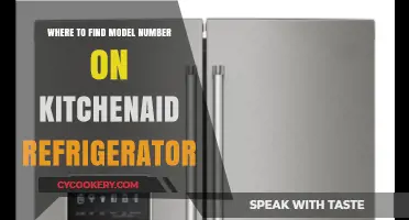 Locating the Model Number on Your KitchenAid Refrigerator: A Quick Guide