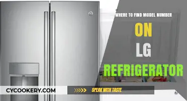 Locating the Model Number on Your LG Refrigerator: A Quick Guide