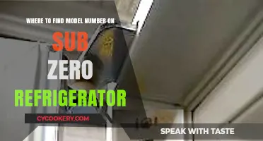 Locating Your Sub-Zero Refrigerator Model Number: A Quick Guide