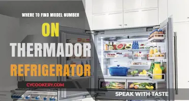 Locating Your Thermador Refrigerator Model Number: A Quick Guide