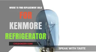 Kenmore Refrigerator Bulb Replacement: Where to Find the Right Fit