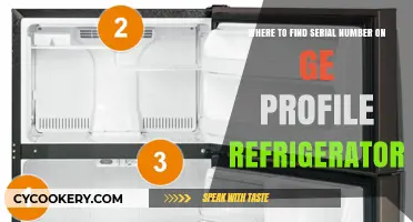 Locating the Serial Number on Your GE Profile Refrigerator: A Quick Guide
