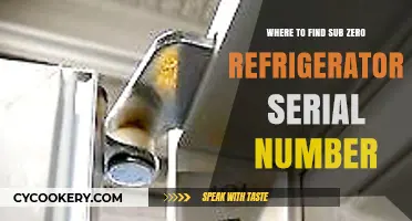 Locating Your Sub-Zero Refrigerator Serial Number: A Quick Guide