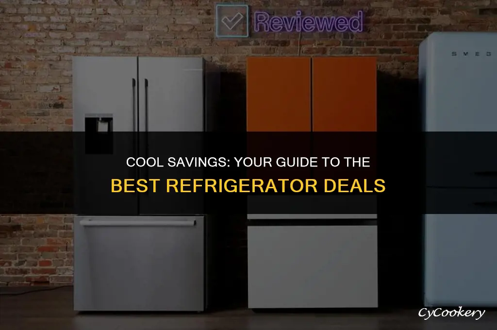 where to find the best deals on refrigerators