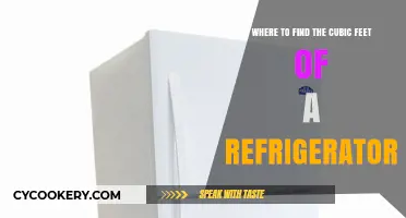 Discovering Your Refrigerator's Cubic Feet: A Simple Guide