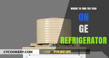 Decoding the Year on Your GE Refrigerator: A Quick Guide
