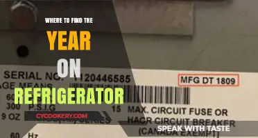How to Locate the Manufacturing Year on Your Refrigerator