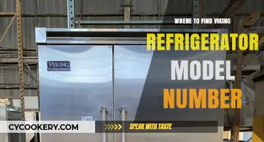 Locate Your Viking Refrigerator Model Number: A Quick Guide