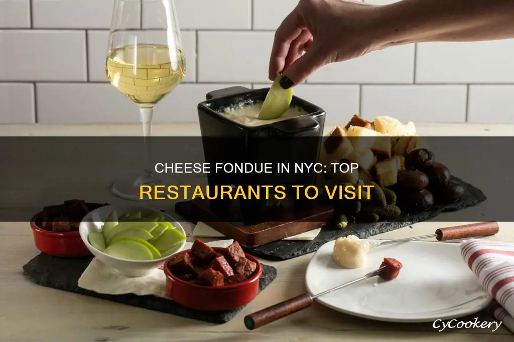 where to get cheese fondue nyc