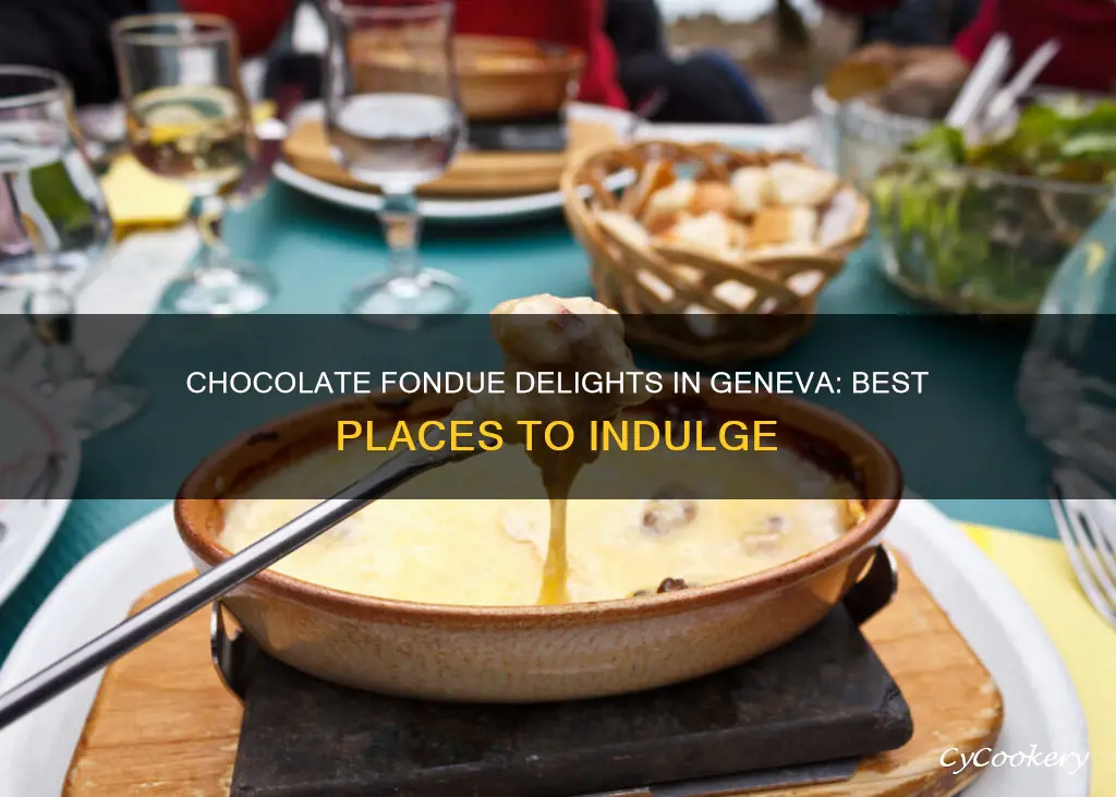 where to get chocolate fondue in geneva