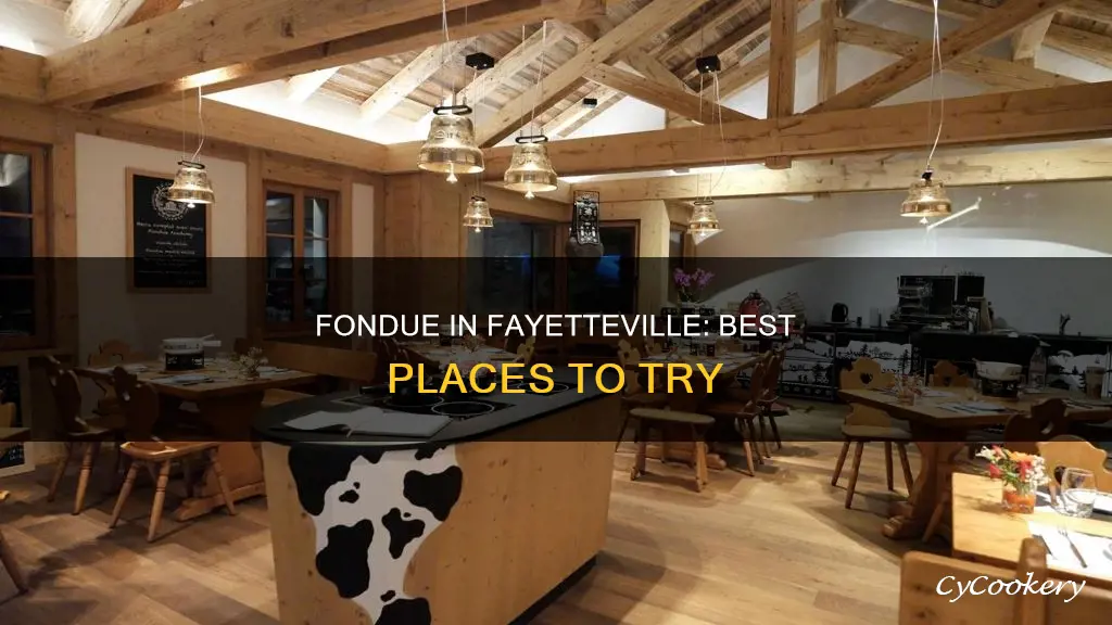 where to get fondue in fayetteville nc