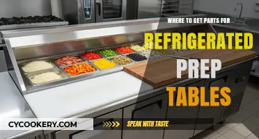 Where to Find Replacement Parts for Your Refrigerated Prep Table
