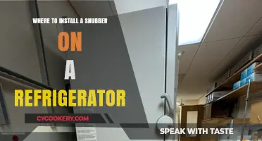 Snubber Installation Guide: Optimal Placement on Your Refrigerator