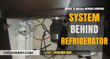 Behind the Fridge RO: Optimal Installation Spots for Reverse Osmosis Systems