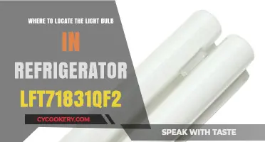 Bright Ideas: Locating the Light Bulb in Your LFT71831QF2 Refrigerator
