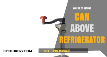 Best Spots to Mount Can Opener Above Your Refrigerator