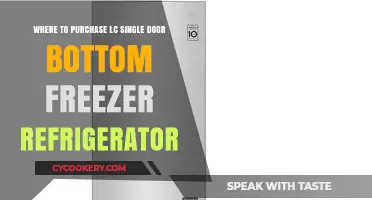Best Places to Buy LC Single Door Bottom Freezer Refrigerators