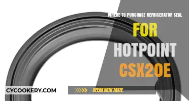 Where to Buy Replacement Seals for Hotpoint CSX20E Refrigerators
