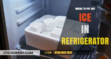 Proper Dry Ice Placement in Your Refrigerator: A Quick Guide