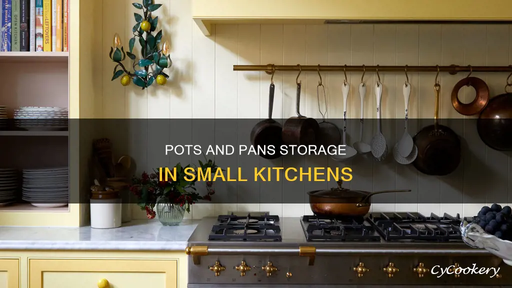 where to put pots and pans in a small kitchen