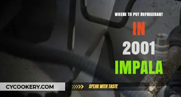 Refrigerant Refill Guide: Locating AC Port in 2001 Impala