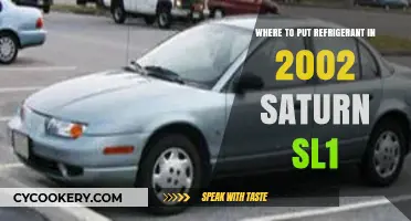 Refrigerant Recharge Guide for 2002 Saturn SL1: A Step-by-Step Process