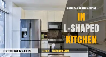 Optimal Placement: Refrigerator Positioning in an L-Shaped Kitchen