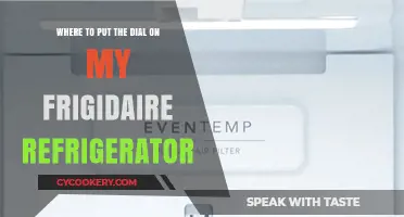 Dial Placement Guide for Frigidaire Refrigerators: Optimal Settings for Freshness