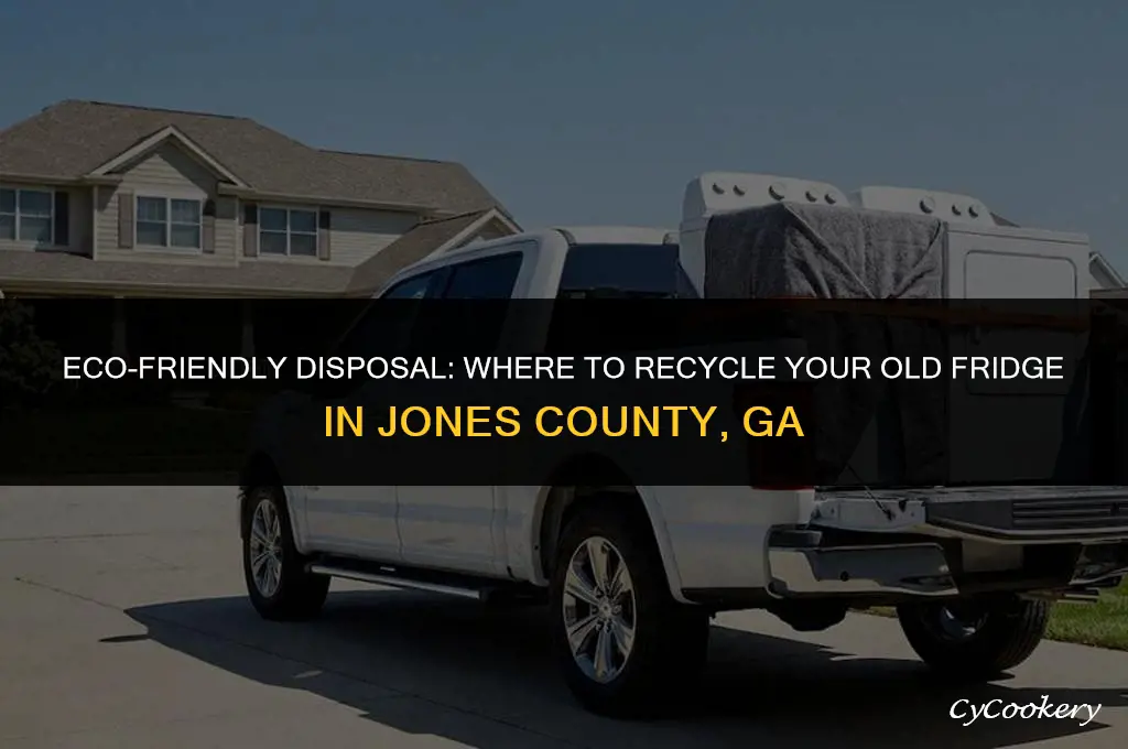 where to recycle old refrigerator in jones county ga