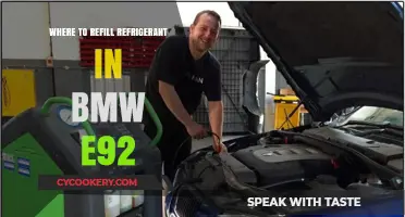 BMW E92 Refrigerant Refill Guide: Top Locations and Tips