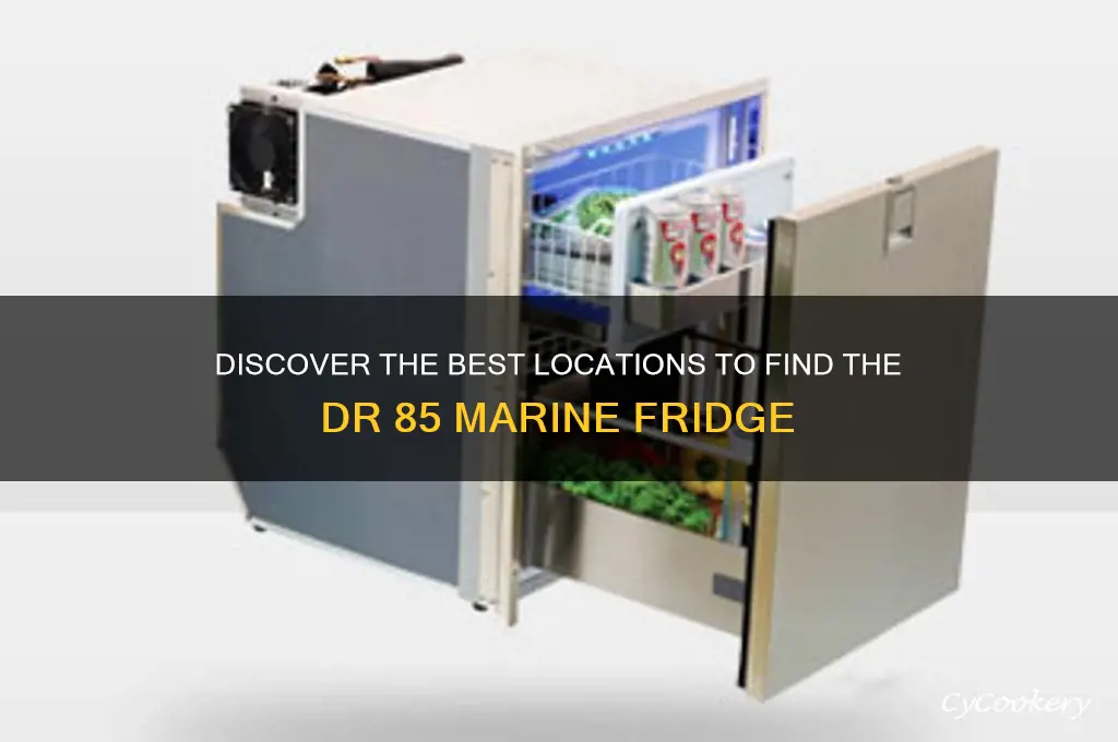 where to see dr 85 marine refrigerator