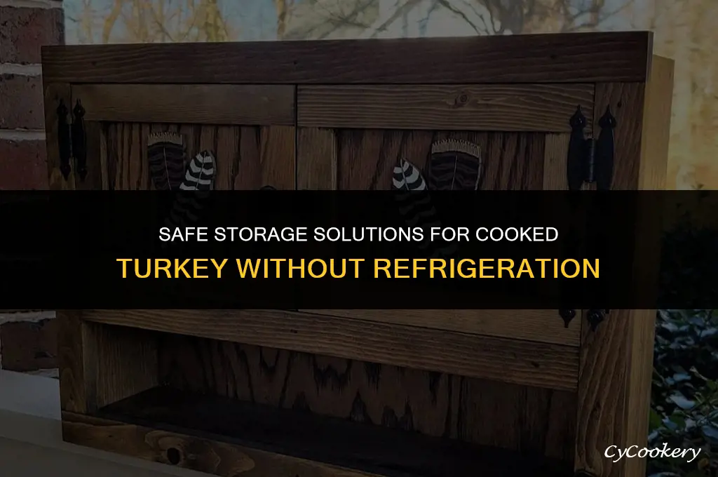 where to store cooked turkey if no refrigeration