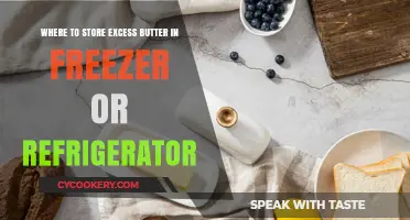 Smart Storage Solutions: Freezer vs. Fridge for Excess Butter