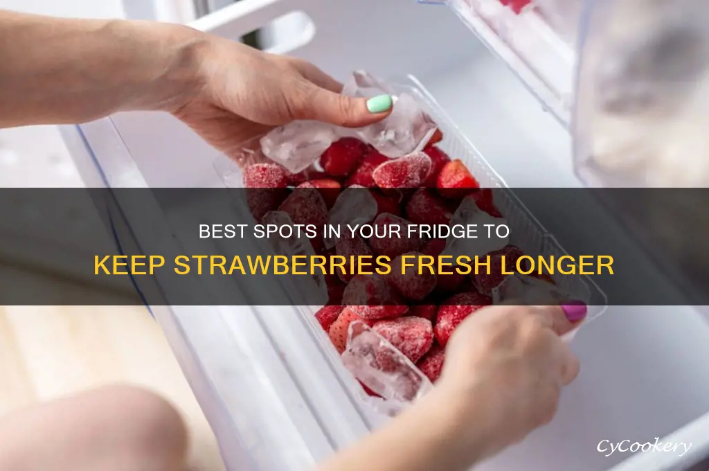 where to store strawberries in the refrigerator