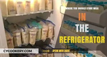 The Best Spot for Milk in Your Fridge: A Dairy Storage Guide