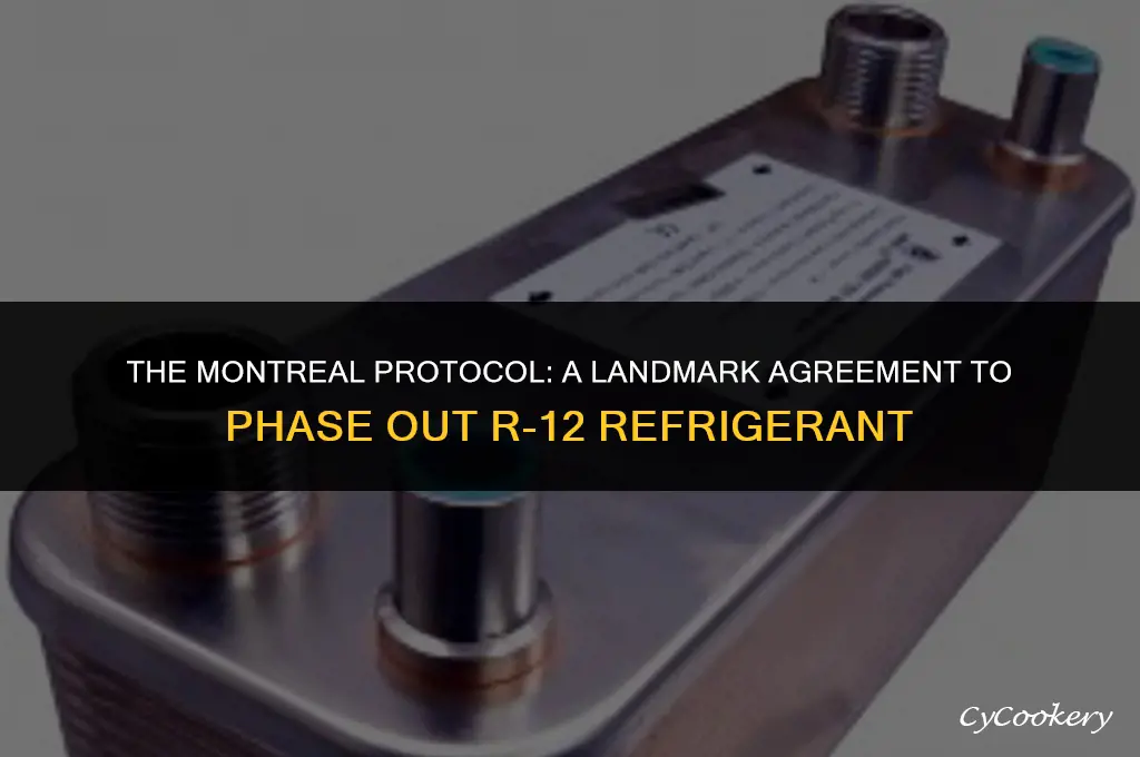which act ended all production of refrigerant r 12