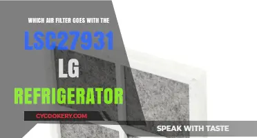 Choosing the Right Air Filter for Your LG LSC27931 Refrigerator